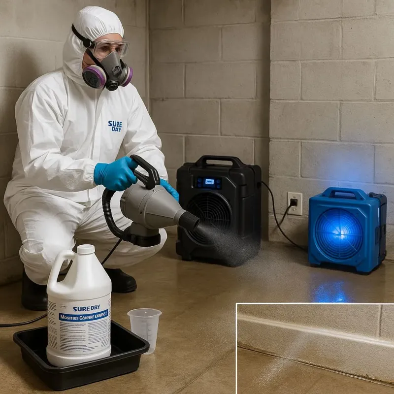 Sanitization and Odor Removal process in Montello, WI