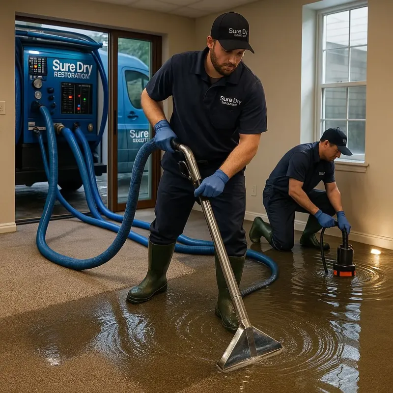 Water Extraction and Removal process in Montello, WI